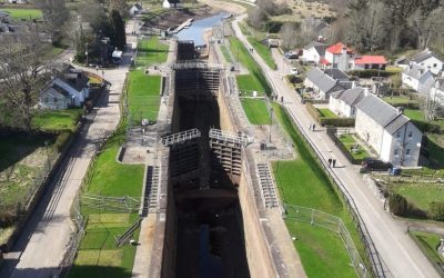 ECS to replace all gates at Scotland’s World Heritage Site canal lock flight